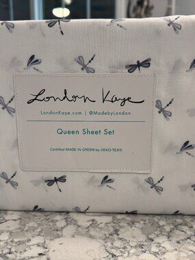London Kaye Queen Sheet Set